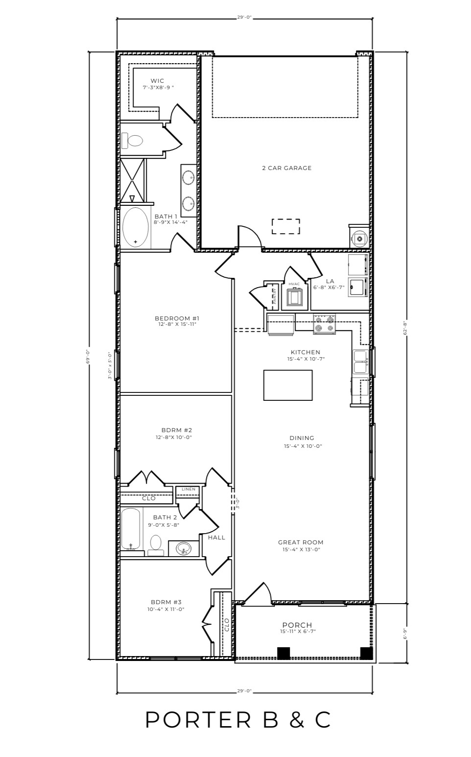 Porter Floorplan