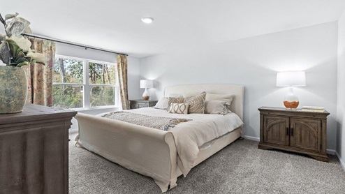 Primary suite in the Cali