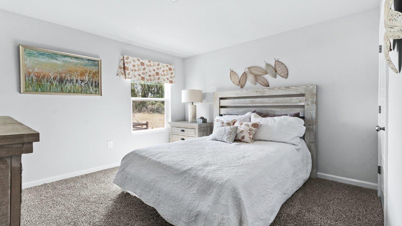 The one-level Cali plan provides an efficient, 4-bedroom, 2 bath design in 1,799 square feet