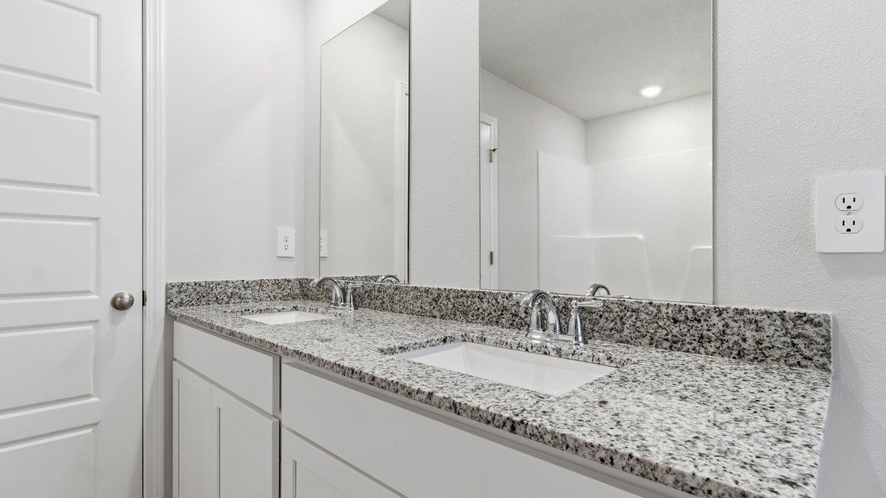 The Hayden is a five bedroom and three-bathroom home, with an open-concept floorplan