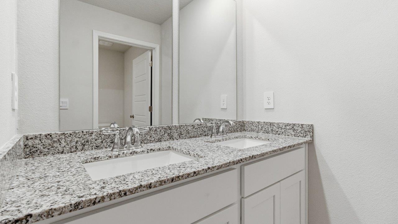 The Hayden is a five bedroom and three-bathroom home, with an open-concept floorplan