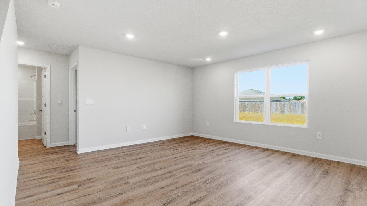 The Hayden is a five bedroom and three-bathroom home, with an open-concept floorplan