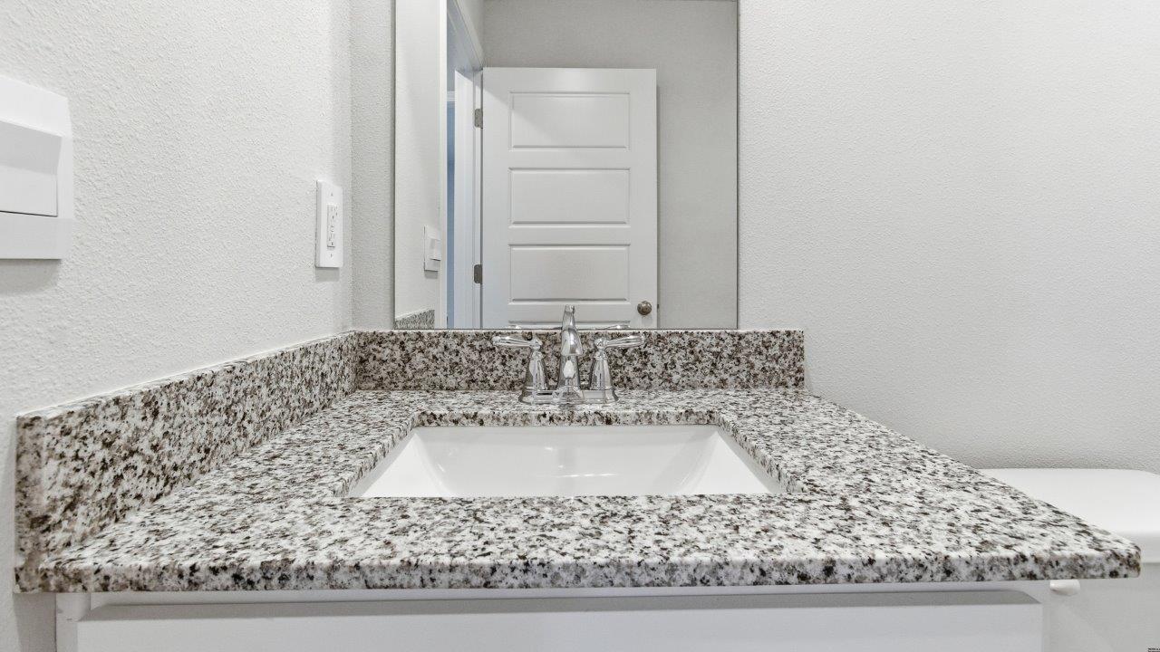 The Hayden is a five bedroom and three-bathroom home, with an open-concept floorplan