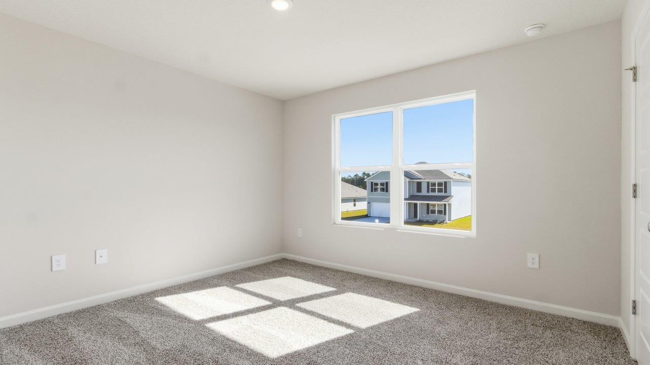 The Hayden is a five bedroom and three-bathroom home, with an open-concept floorplan