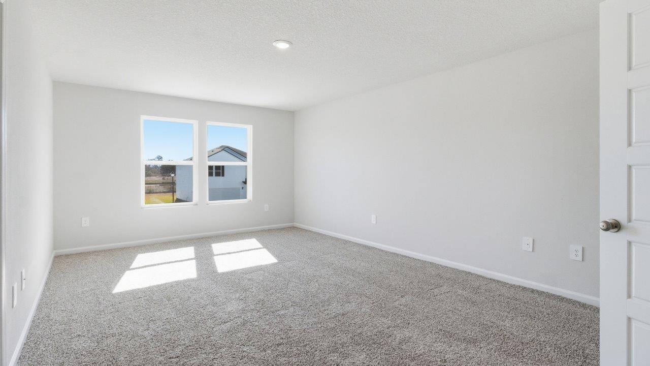 The Hayden is a five bedroom and three-bathroom home, with an open-concept floorplan