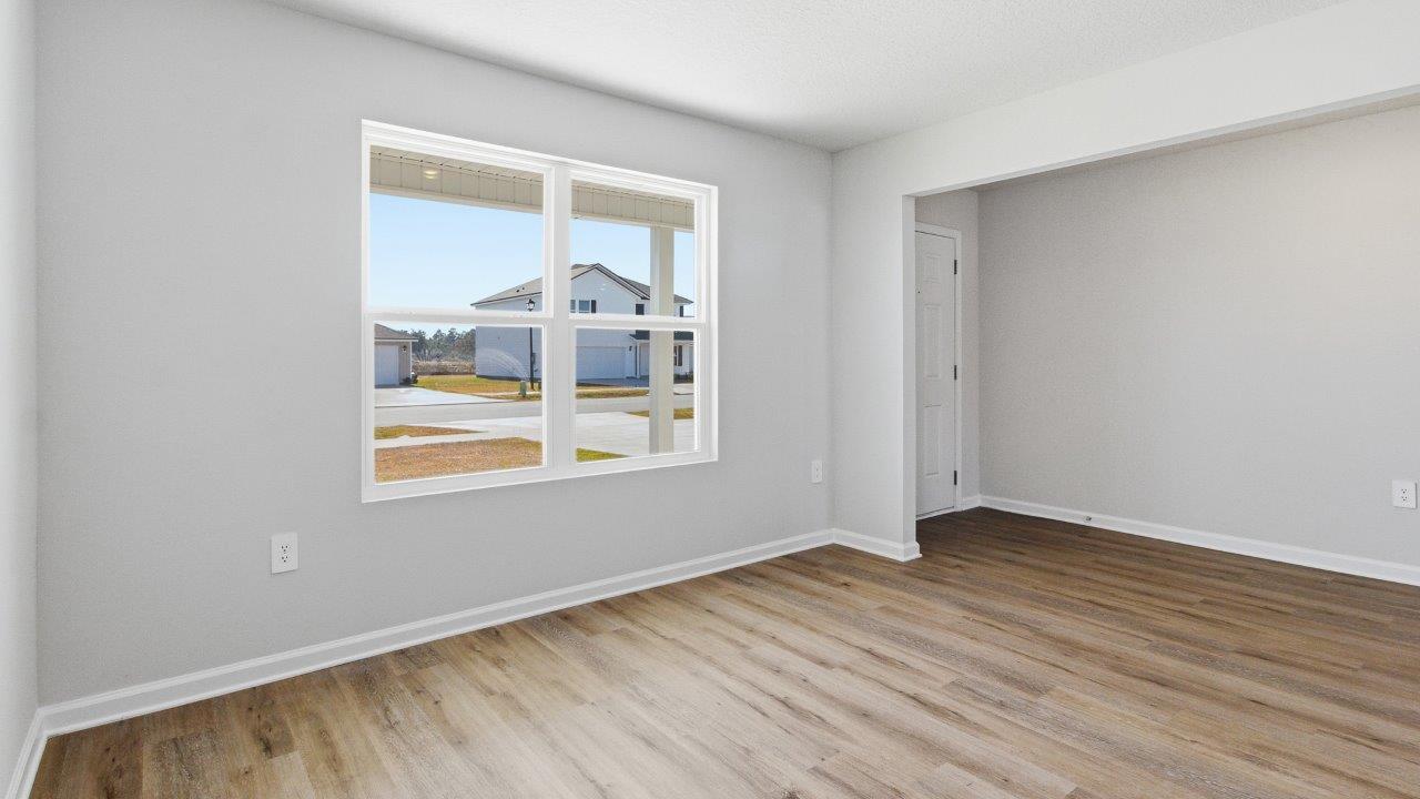 The Hayden is a five bedroom and three-bathroom home, with an open-concept floorplan