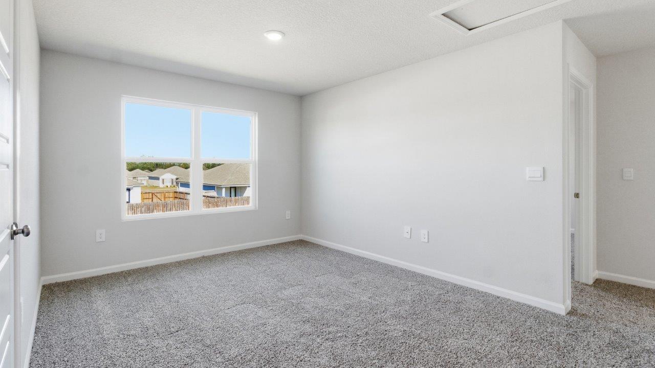 The Hayden is a five bedroom and three-bathroom home, with an open-concept floorplan