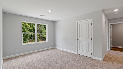 Empty bedroom