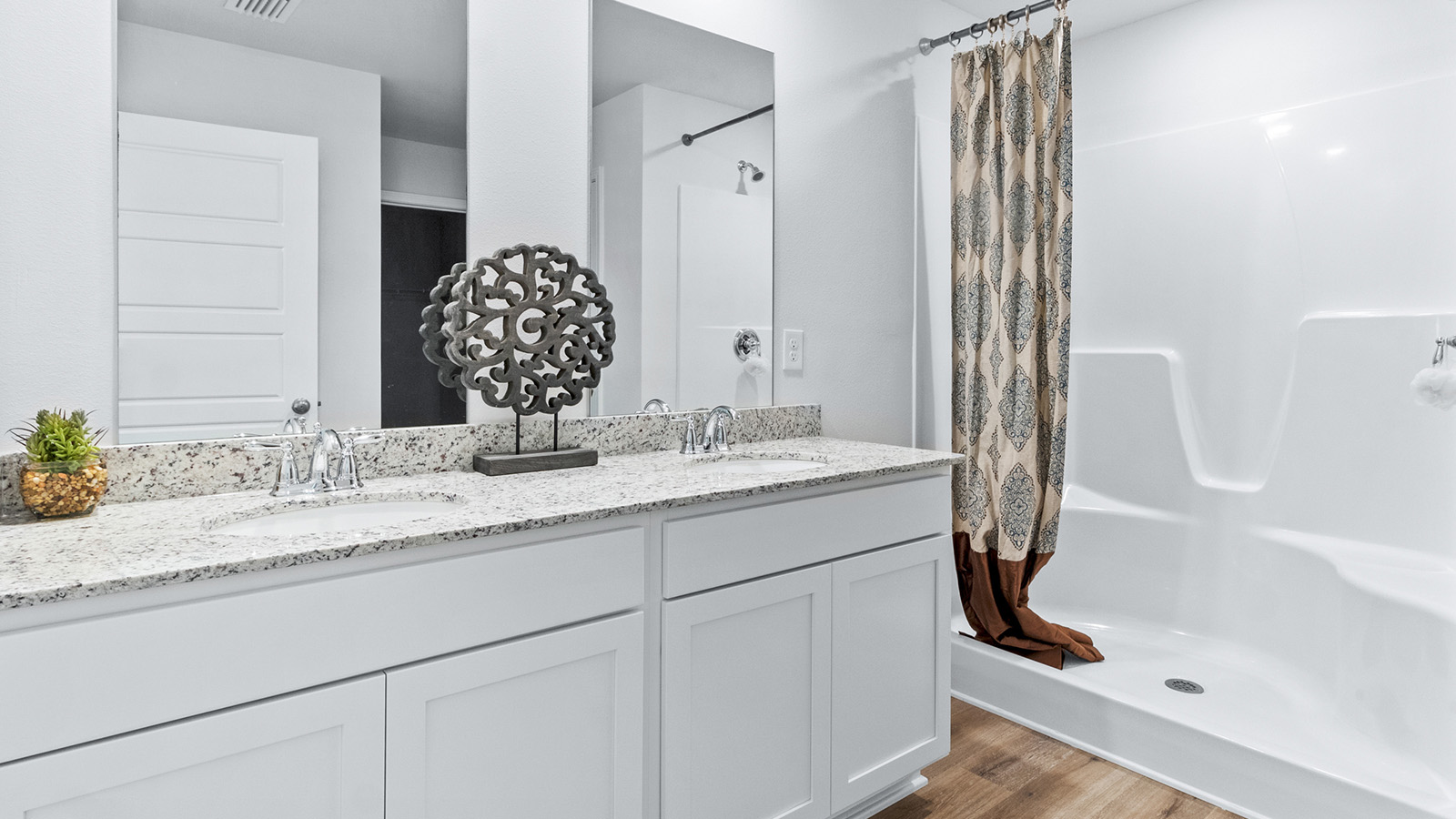Sink and shower