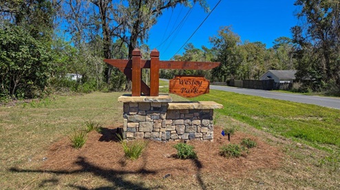 Wesley Park community sign
