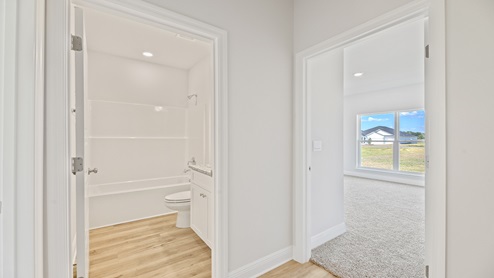 Bathroom and bedroom
