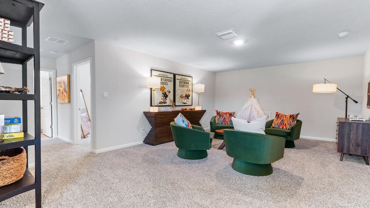 The Belfort is a 4-bedroom, 2.5-bathroom two-story home with over 2200 Sq. Ft