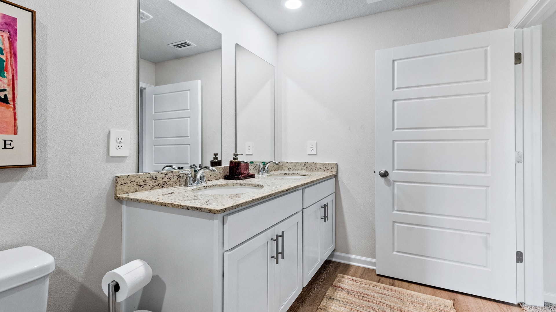 a 4-bedroom, 2.5-bathroom two-story home with over 2200 Sq. Ft.