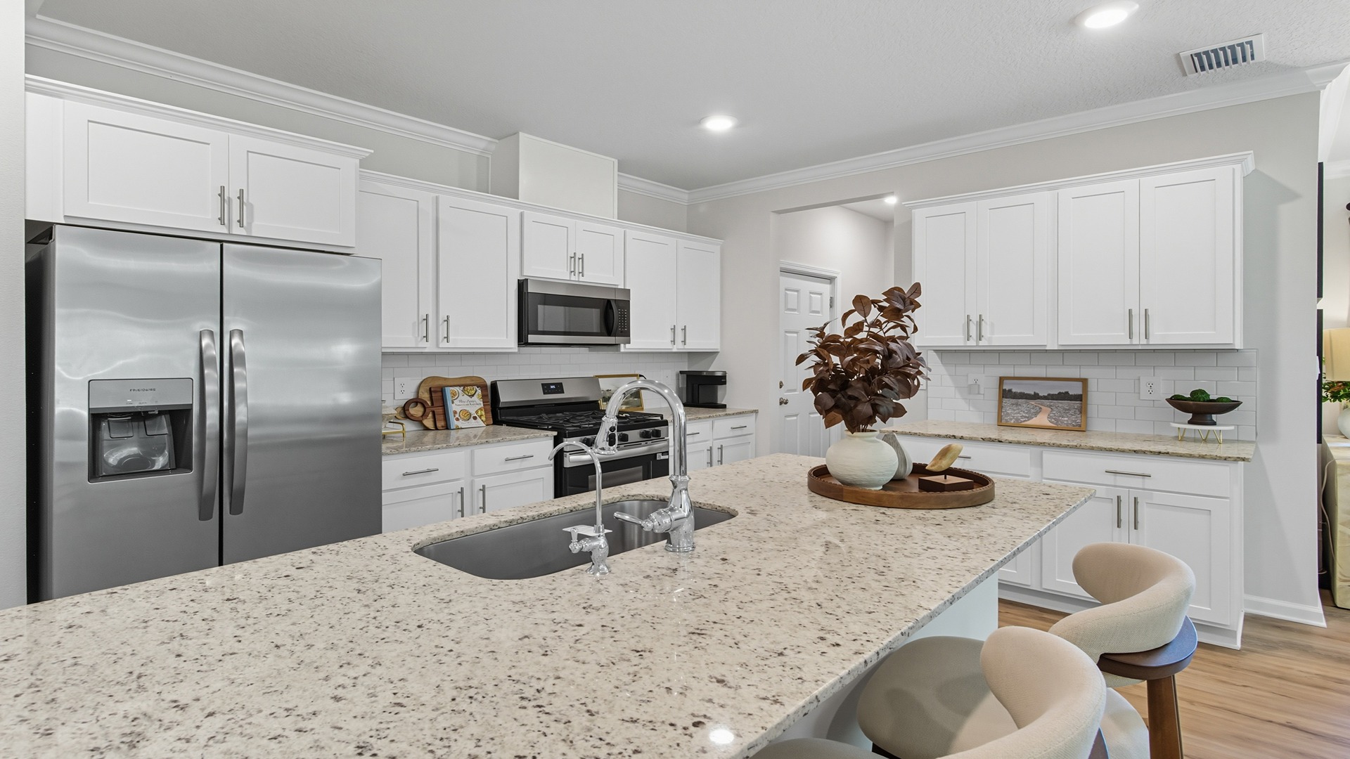 a 4-bedroom, 2.5-bathroom two-story home with over 2200 Sq. Ft.