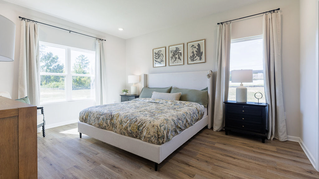 The Belfort is a 4-bedroom, 2.5-bathroom two-story home with over 2200 Sq. Ft