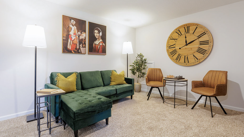 a 4-bedroom, 2.5-bathroom two-story home with over 2200 Sq. Ft. and a two-car garage