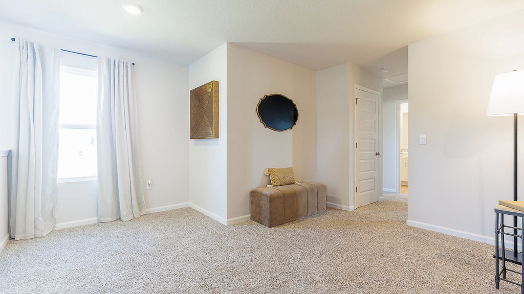 The Belfort plan is a 4-bedroom, 2.5-bathroom two-story home with over 2200 Sq. Ft.