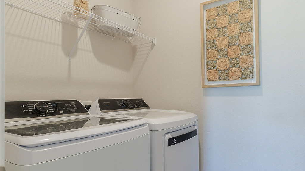 The Belfort plan is a 4-bedroom, 2.5-bathroom two-story home with over 2200 Sq. Ft.