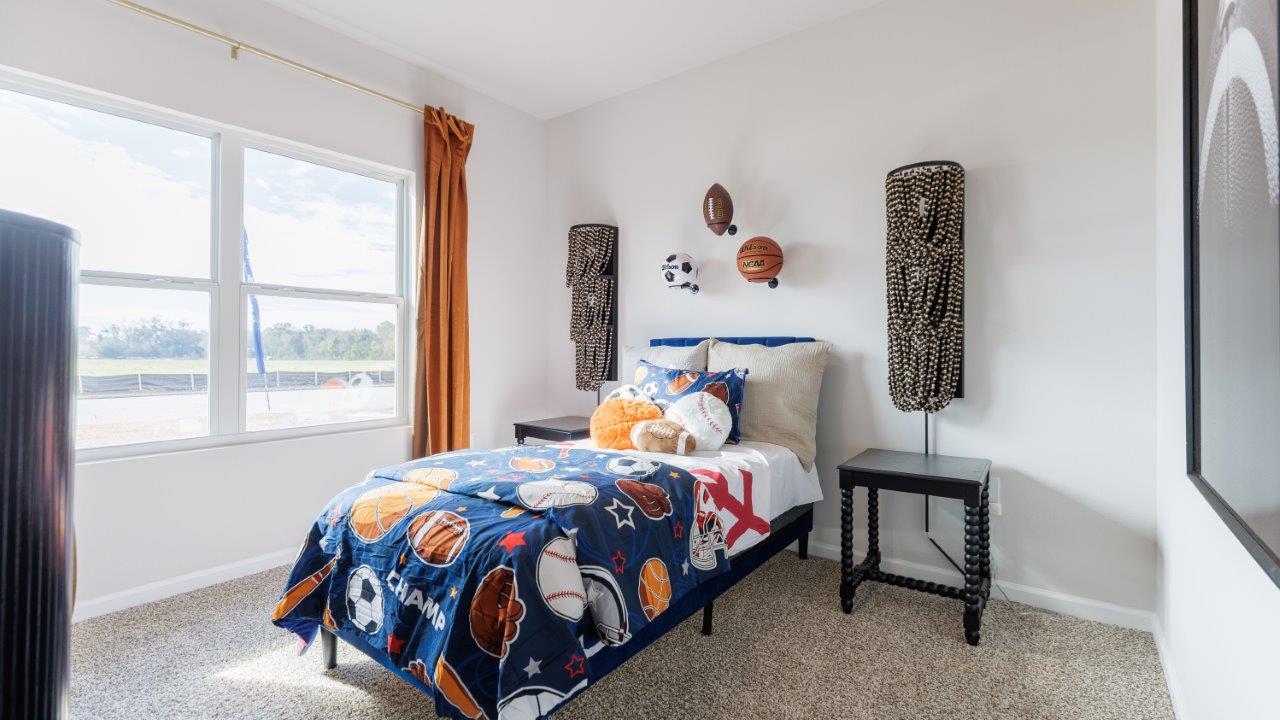 The one-level Beau plan is a spacious, 4-bedroom, 2 bath design in 1,799 square fee