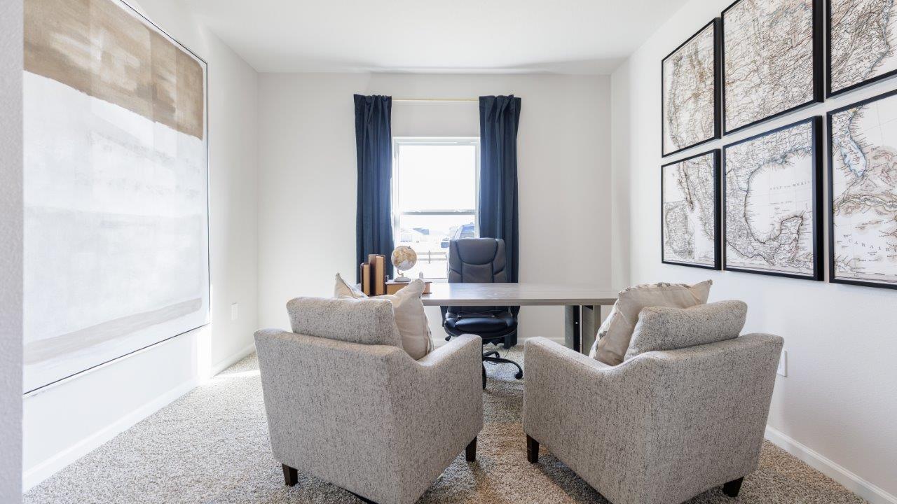 The one-level Beau plan is a spacious, 4-bedroom, 2 bath design in 1,799 square fee