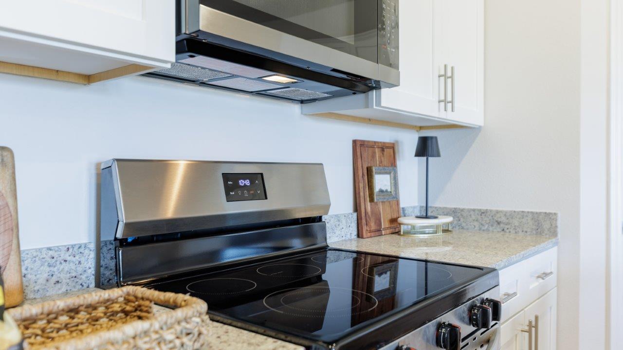 The one-level Beau plan is a spacious, 4-bedroom, 2 bath design in 1,799 square feet with 9-foot ceilings