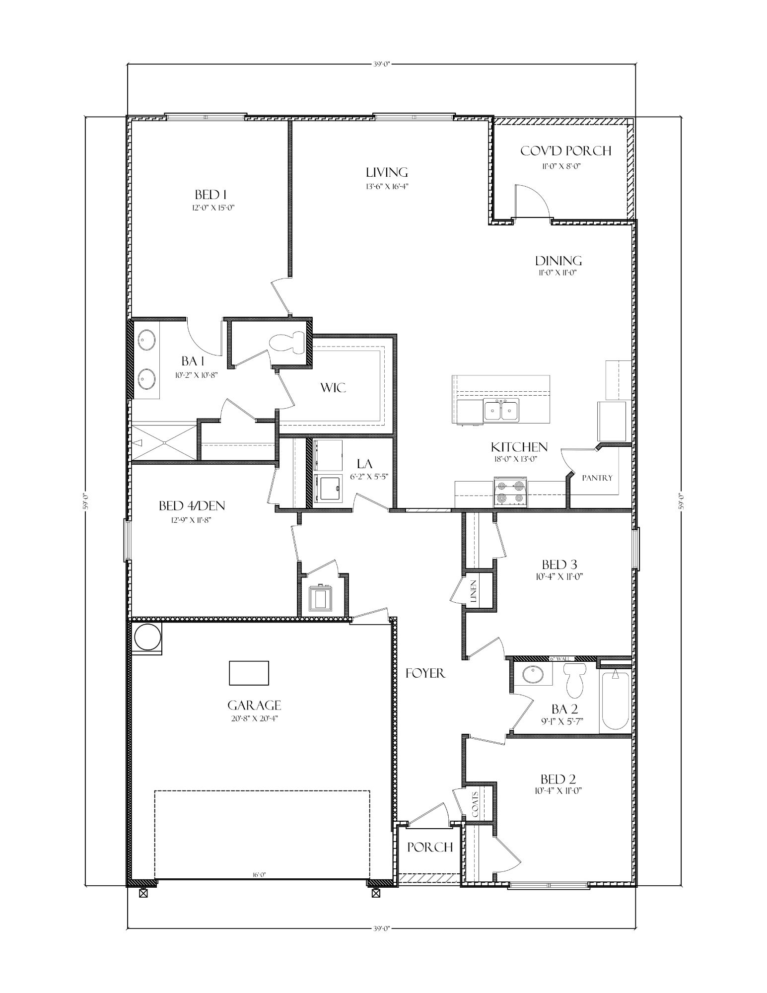 Beau Floorplan