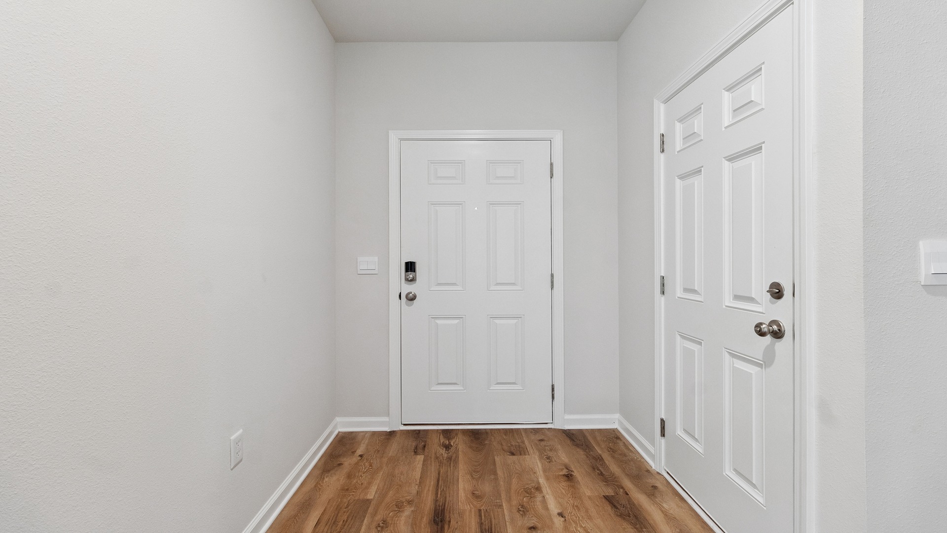 The Walker plan is a single-story, 3 bed, 2 bath layout