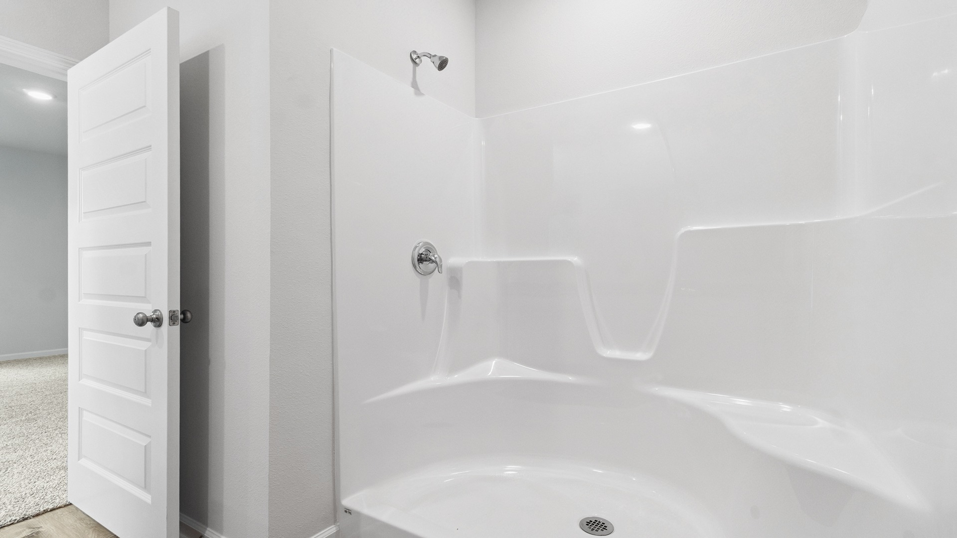 The Walker plan is a single-story, 3 bed, 2 bath layout
