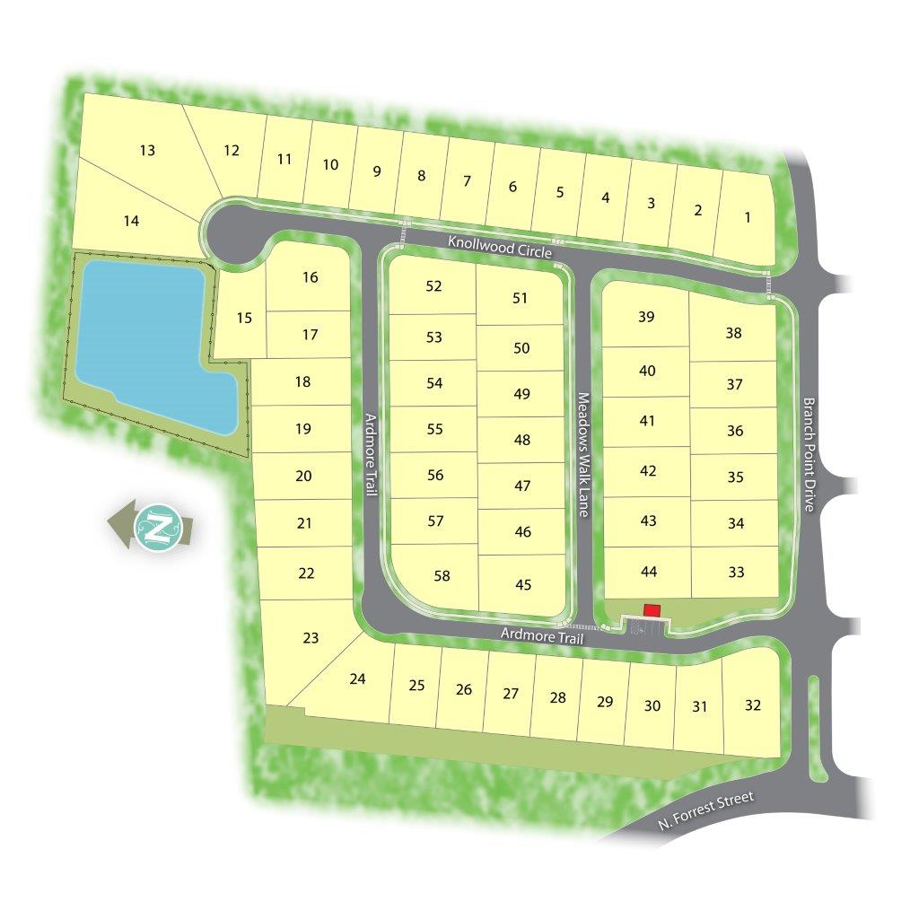 Static Lot Map