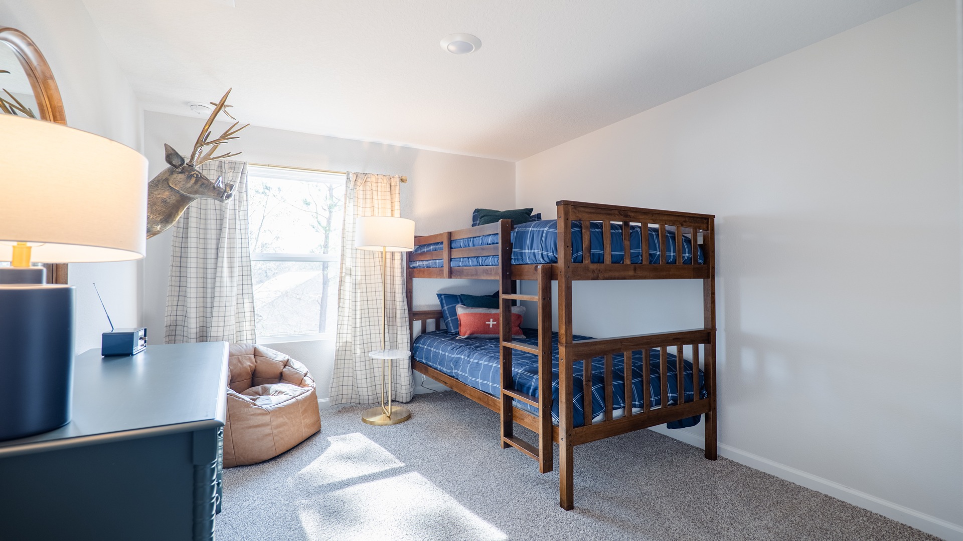 a 3-bedroom, 2 ½-bathroom townhome with an attached garage