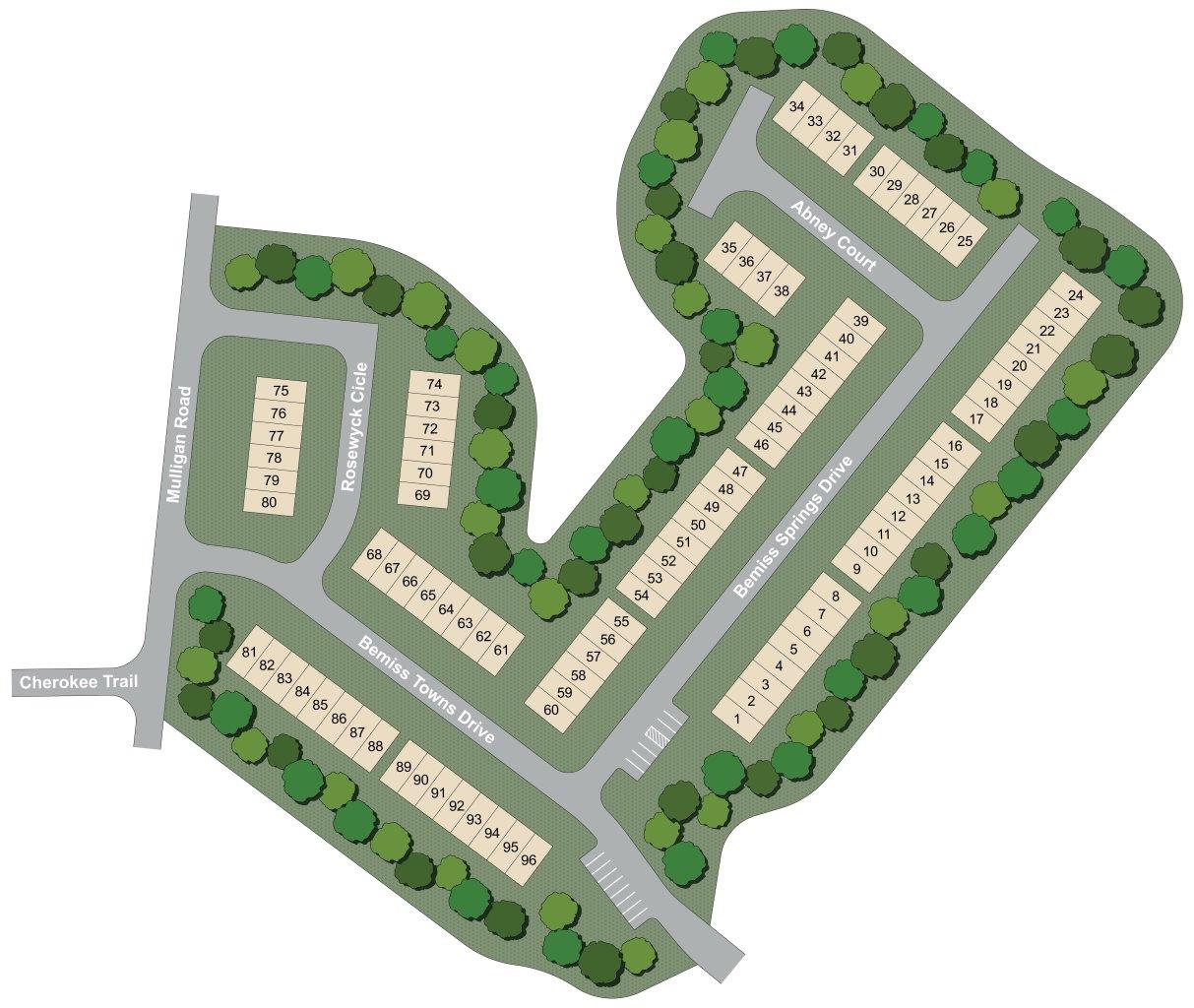 Static Lot Map