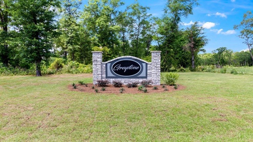 Greystone community sign