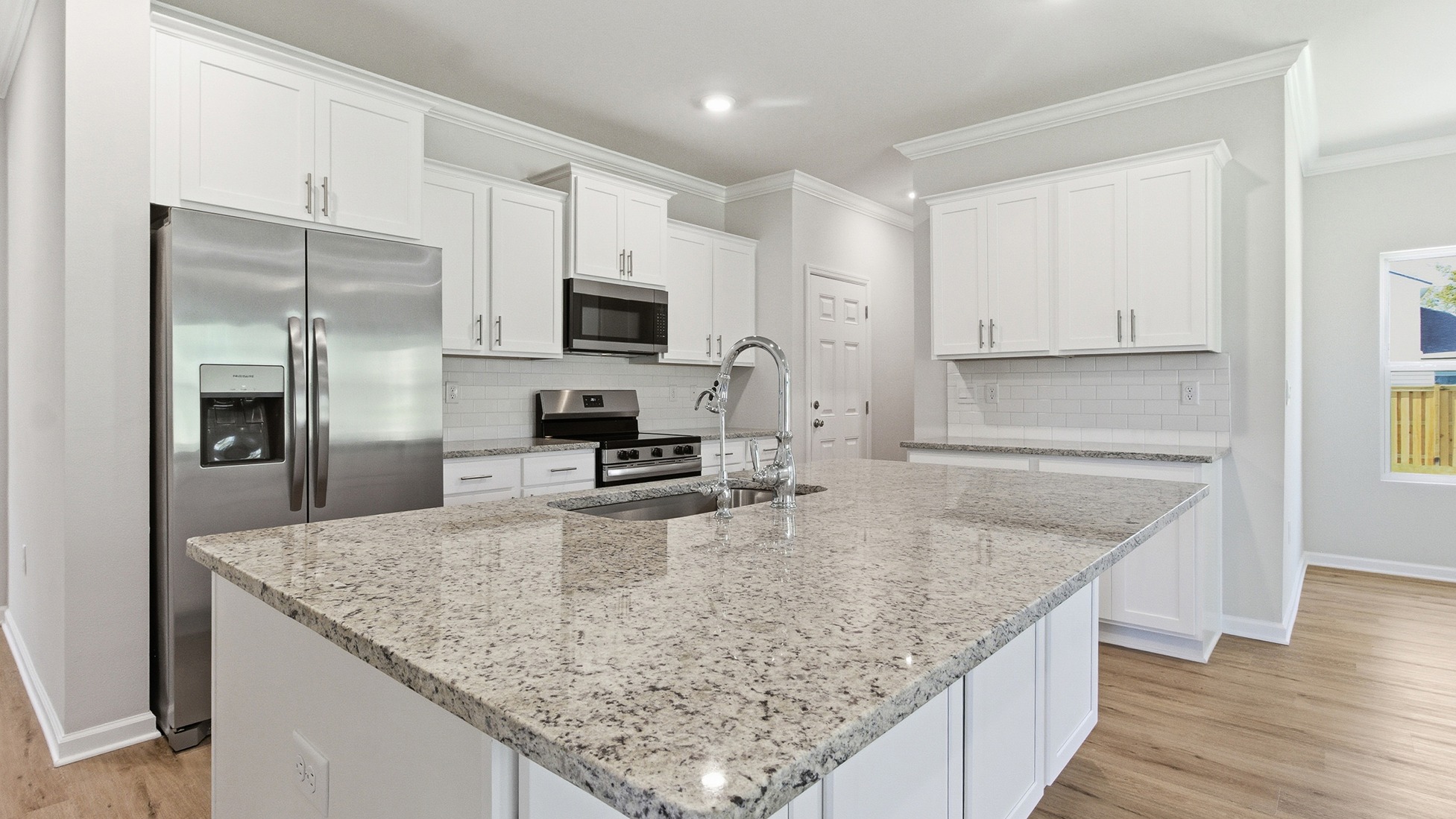 The Belfort is a 4-bedroom, 2.5-bathroom two-story home with over 2200 Sq. Ft