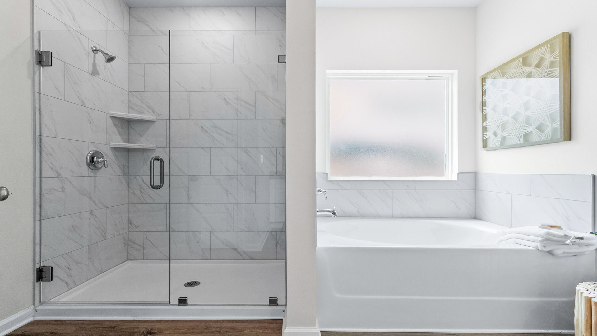 The Embry is a 5-bedroom, 3.5-bathroom two-story home with over 2800 Sq. Ft. and a two-car garage.