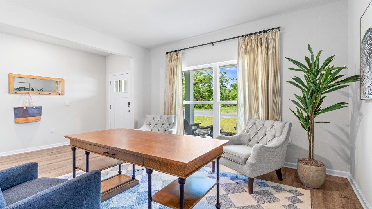The Embry is a 5-bedroom, 3.5-bathroom two-story home with over 2800 Sq. Ft.