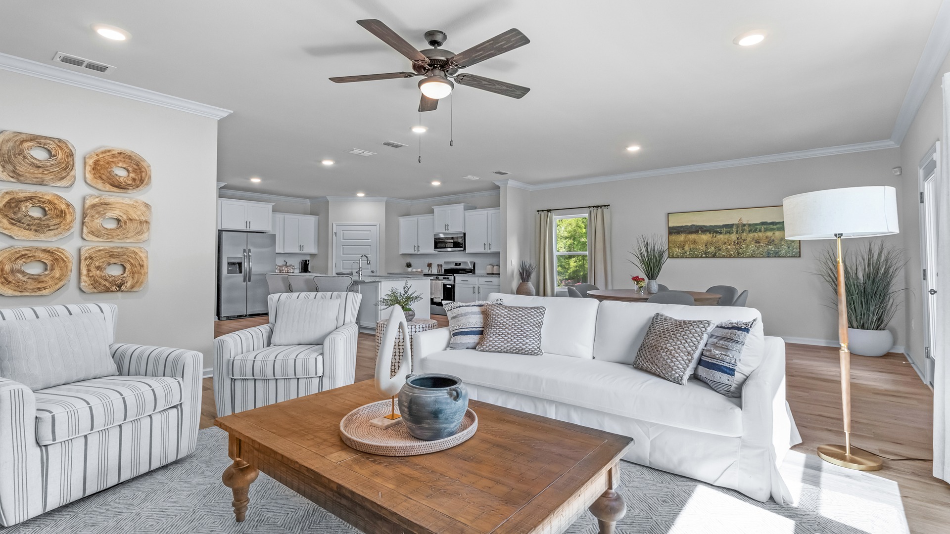 The Embry is a 5-bedroom, 3.5-bathroom two-story home with over 2800 Sq. Ft.