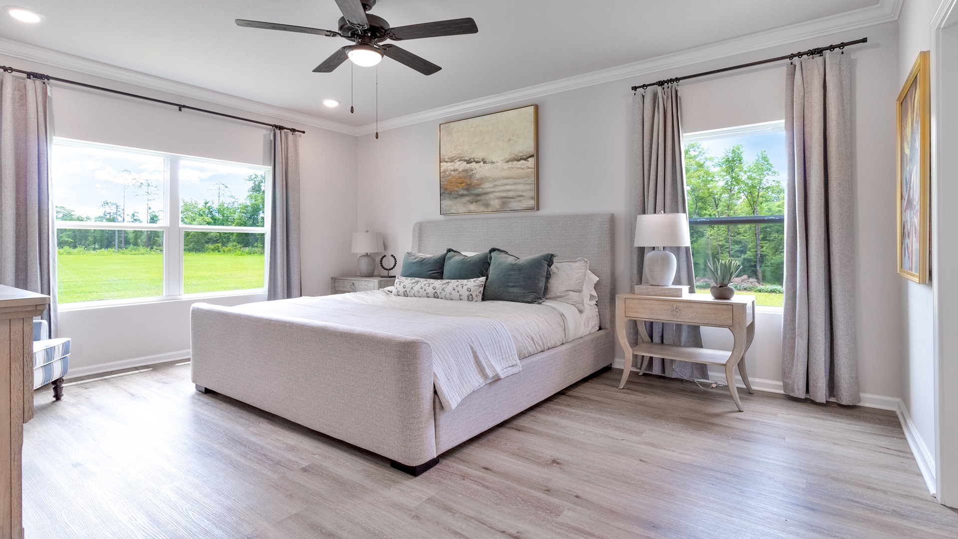 The Embry is a 5-bedroom, 3.5-bathroom two-story home with over 2800 Sq. Ft.