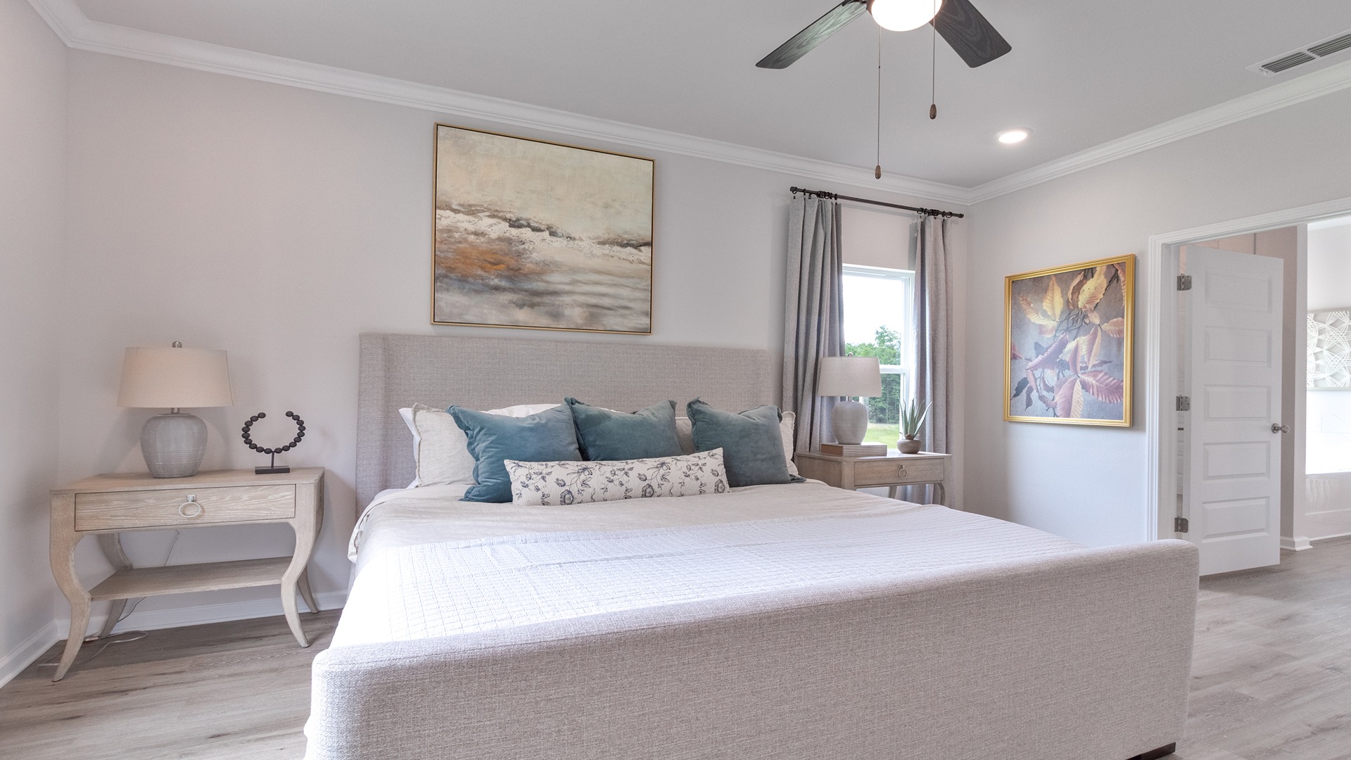 The Embry is a 5-bedroom, 3.5-bathroom two-story home with over 2800 Sq. Ft.