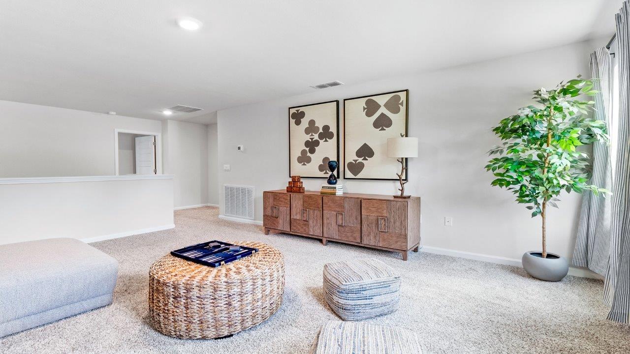The Embry is a 5-bedroom, 3.5-bathroom two-story home with over 2800 Sq. Ft.