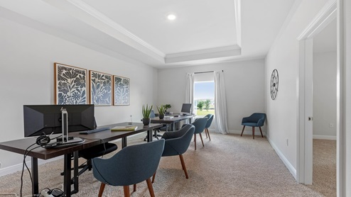 a 4-bedroom, 3.5-bathroom home with a study