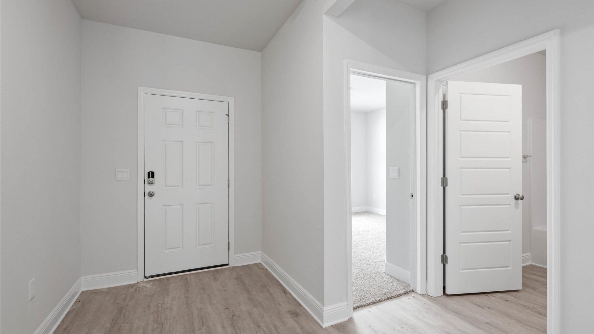 The Destin is a beautiful 4 bed, 3 bath home with a spacious covered patio and a 3-car garage