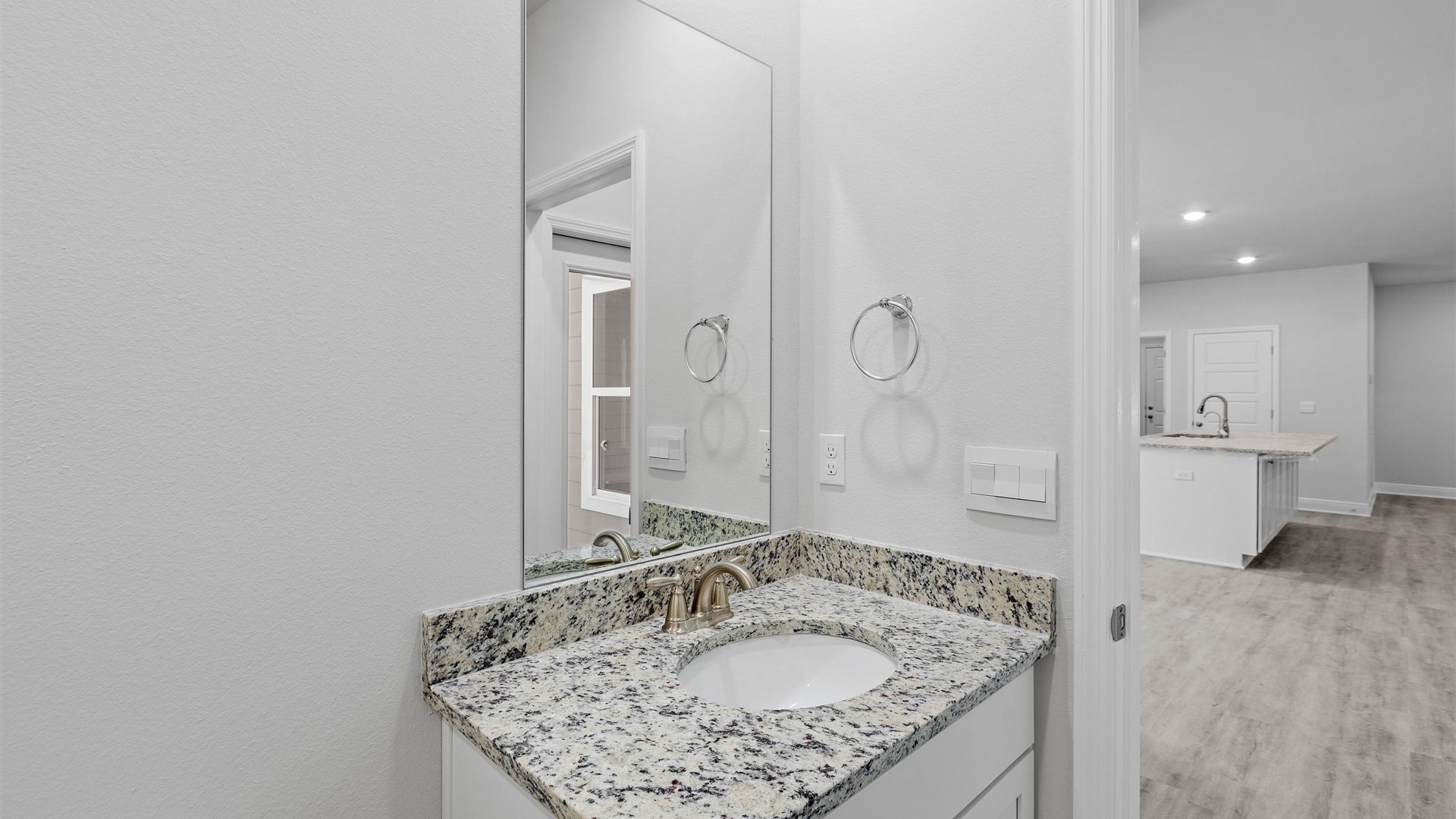 The Destin is a beautiful 4 bed, 3 bath home with a spacious covered patio and a 3-car garage