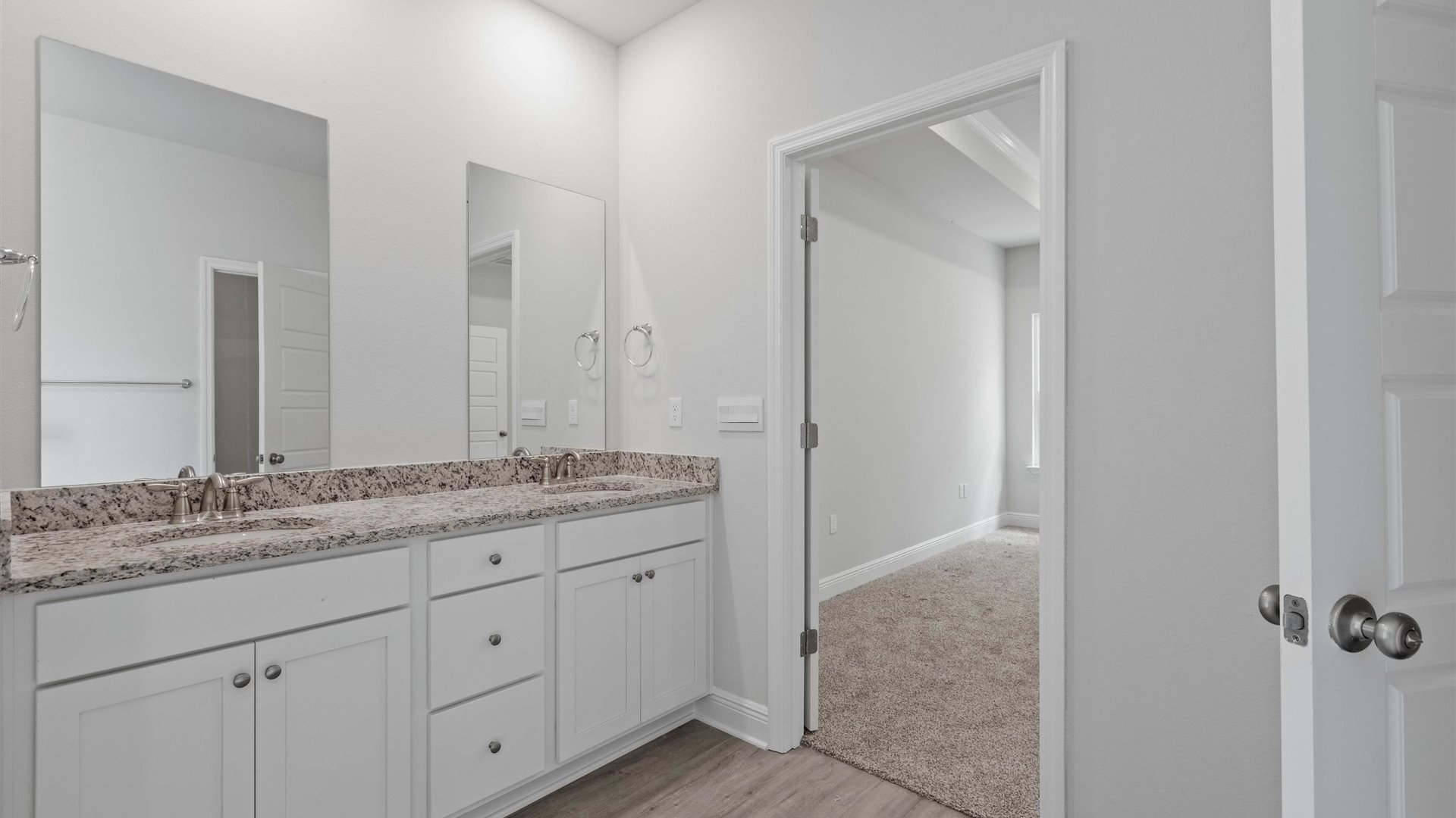 This floor plan is a beautiful 4 bed, 3 bath home with a spacious covered patio and a 3-car garage – all on one level.