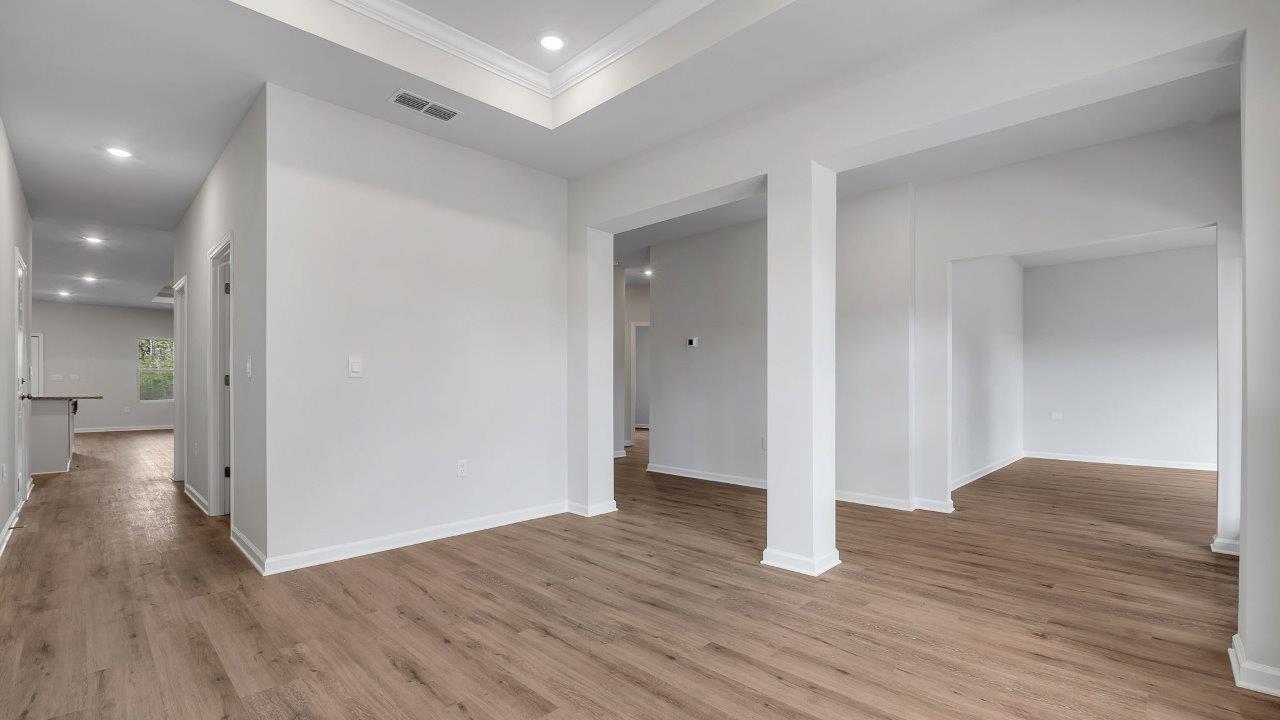 The McKenzie offers ample space and functionality with five bedrooms, three bathrooms and separate study