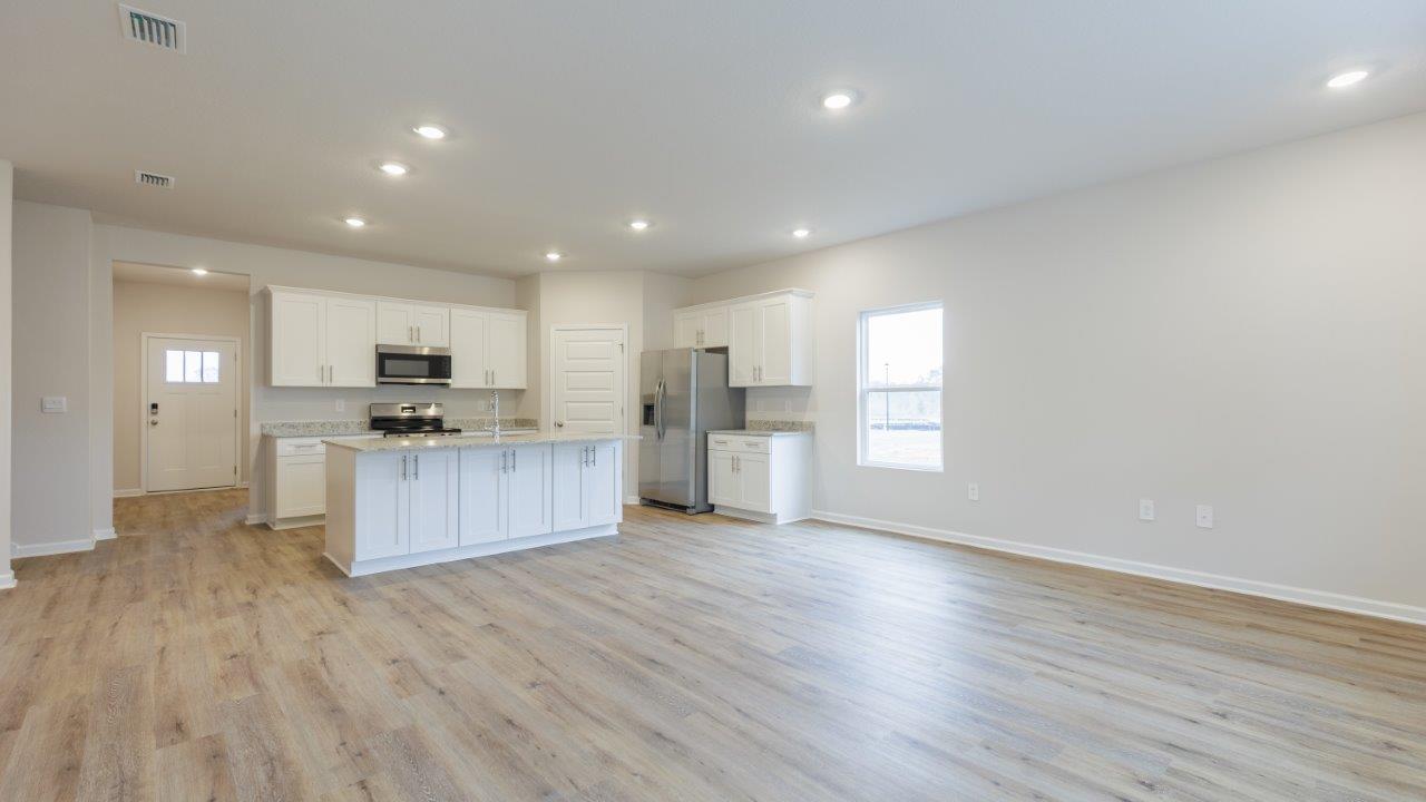 The Ozark features 4 bedrooms, 3 bathrooms