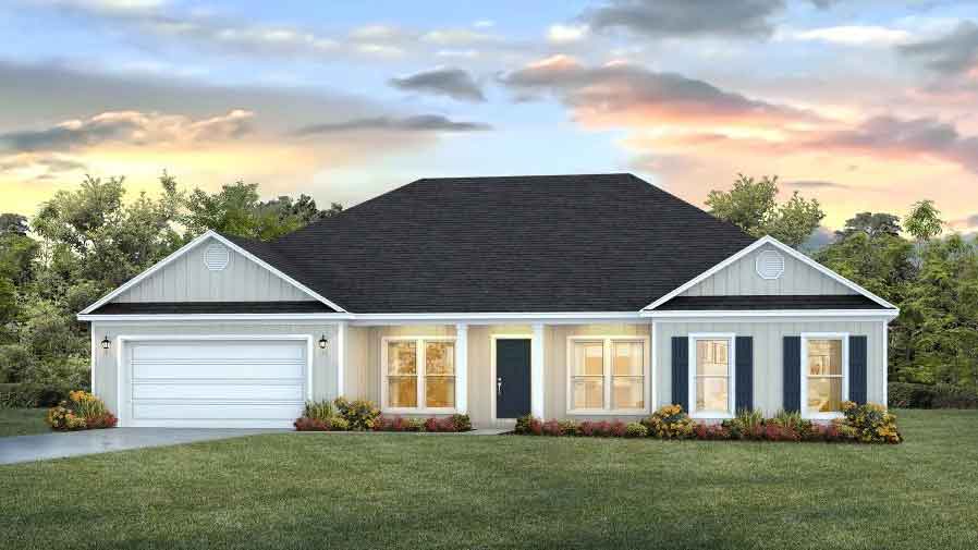 The Katherine single story home in Shadow Ridge