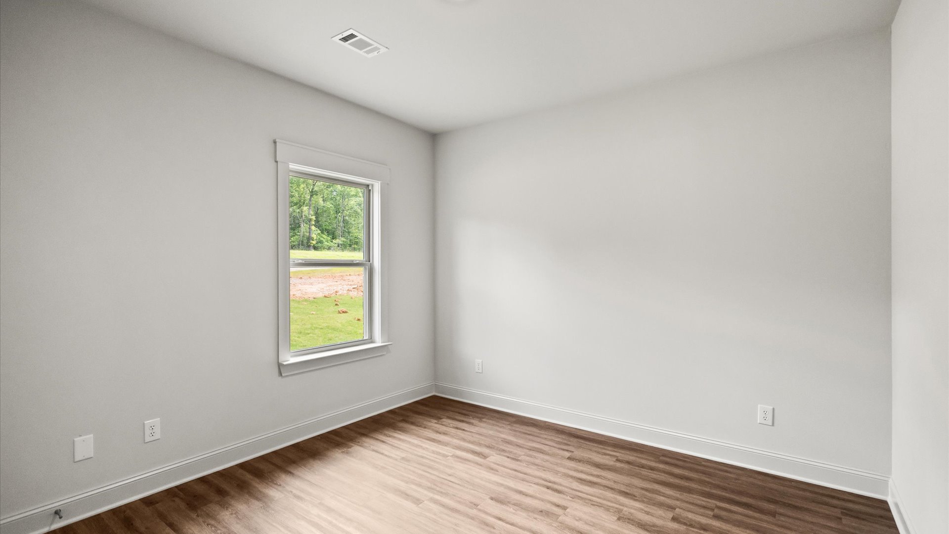 interior bedroom with window