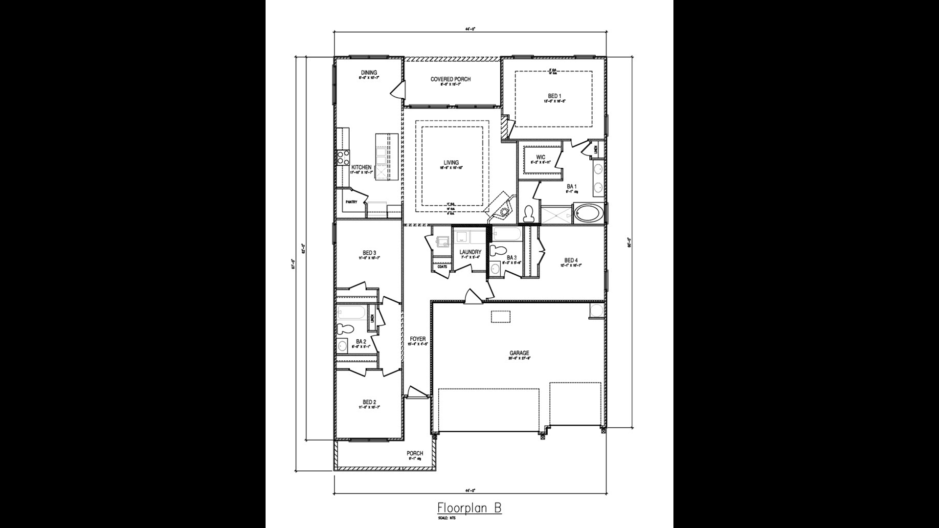 The Madison floorplan in The Hollows.