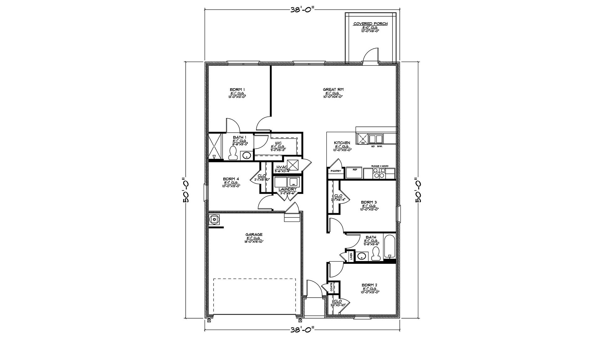 Floor Plan in Northgate Canton, MS D.R. Horton