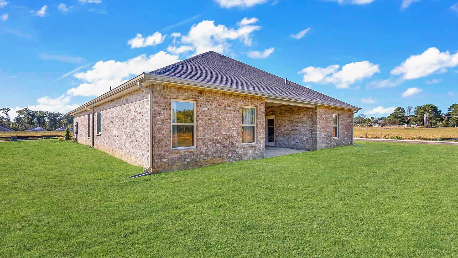 porch opens to greenspace